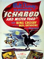 The Adventures of Ichabod and Mr. Toad posteri