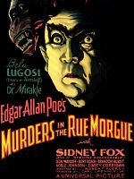 The Murders in the Rue Morgue posteri