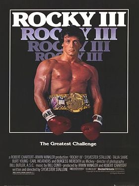 Rocky 3 posteri