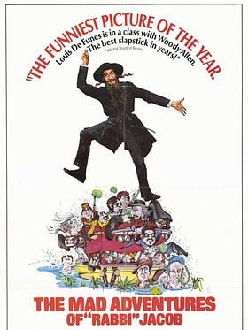 The Mad Adventures of Rabbi Jacob posteri