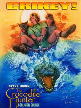 Crocodile Hunter: Collision Course, The posteri