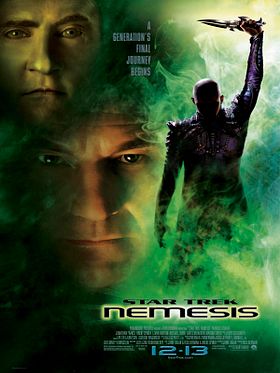 Uzay Yolu: Nemesis posteri