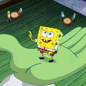 Fotoğraf Sünger Bob Kare Pantolon