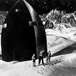 Fotoğraf Frau im Mond