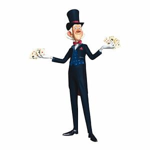 Fotoğraf Büyüler Evi: Sihirbaz Kedi