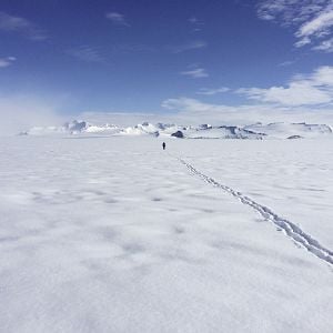 Fotoğraf Buz ve Gökyüzü