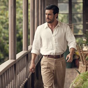 Fotoğraf Palmeras en la nieve