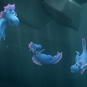 Fotoğraf Sevimli Ejderha Kokonat: Ormanda Şenlik