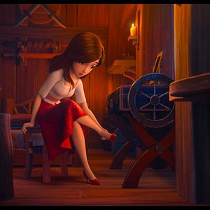 Fotoğraf Kırmızı Pabuçlar ve Yedi Cüceler