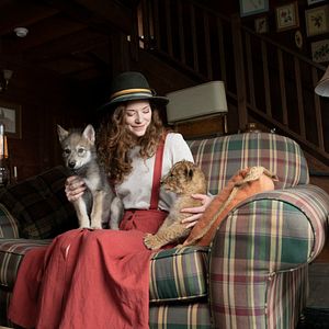 Fotoğraf Le Loup et le Lion