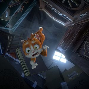 Fotoğraf Büyüler Evi: Sihirbaz Kedi