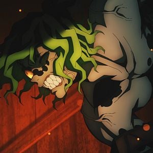 Fotoğraf Kimetsu no Yaiba - Jogen shuketsu, soshite Katanakaji no sato e