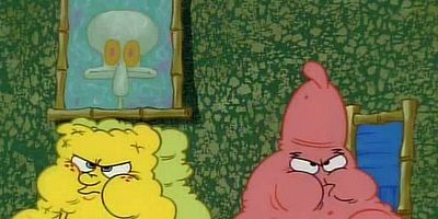 Mermaid Man and Barnacle Boy III/Squirrel Jokes posteri