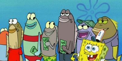 The Krusty Sponge / Sing a Song of Patrick posteri