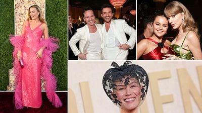 Altın Küre Kırmızı Halısından Renkli Görüntüler! haber görseli