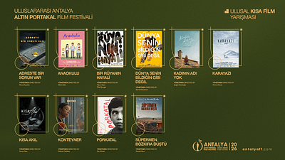 63. Antalya Altın Portakal Film Festivali Ulusal Kısa Film Yarışması Adayları Açıklandı! haber görseli