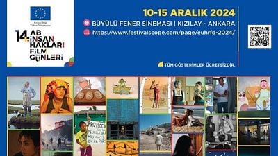 14. AB İnsan Hakları Film Günleri 10-15 Aralık'ta! haber görseli