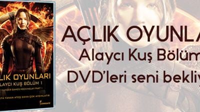 Açlık Oyunları Alaycı Kuş DVD'leri Sizi Bekliyor! 