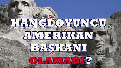 Anket: Hangi Oyuncu Amerikan Başkanı Olamadı? haber görseli