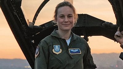 Brie Larson "Captain Marvel" Setinde Aksiyona Atılıyor! haber görseli