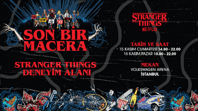 Netflix, "Stranger Things" Hayranları İçin İstanbul’da Eşsiz Bir Deneyim Etkinliği Düzenliyor haber görseli