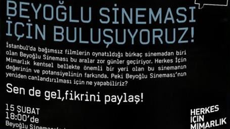 Beyoğlu Sineması İçin Buluşuyoruz!