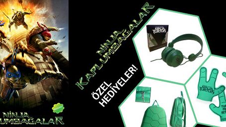 Ninja Kaplumbağalar'dan Çok Özel Hediyeler! haber görseli