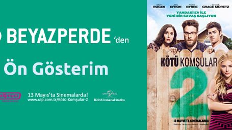 Kötü Komşular 2 Ön Gösterim Kazananları! haber görseli