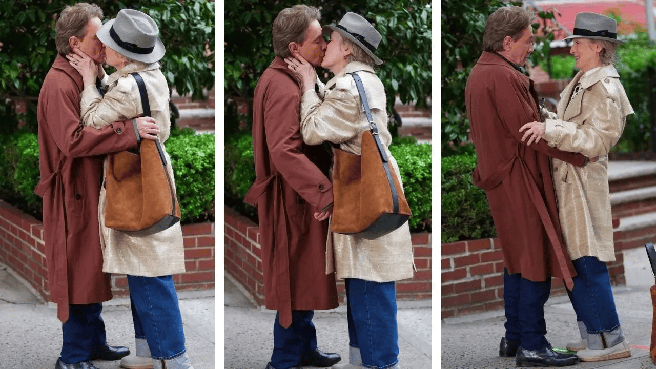 Meryl Streep ve Martin Short'un "Only Murders in the Building" Setindeki Tutkulu Öpücüğü Viral Oldu
