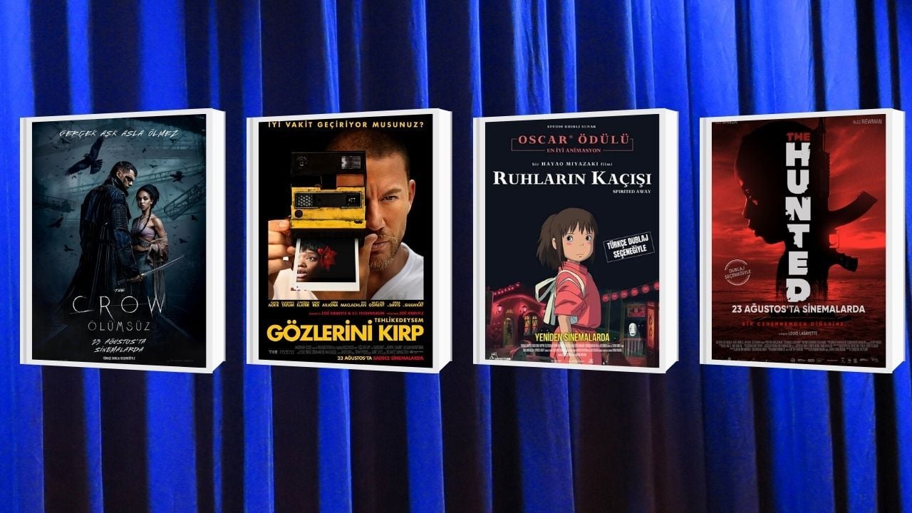 Hançer: Vizyondaki Filmler: "The Crow: Ölümsüz", "Gözlerini Kırp ...