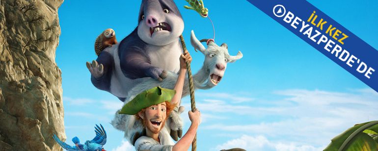 animasyon robinson crusoe filminin turkce dublajli fragmani ilk kez beyazperde de haberler beyazperde com