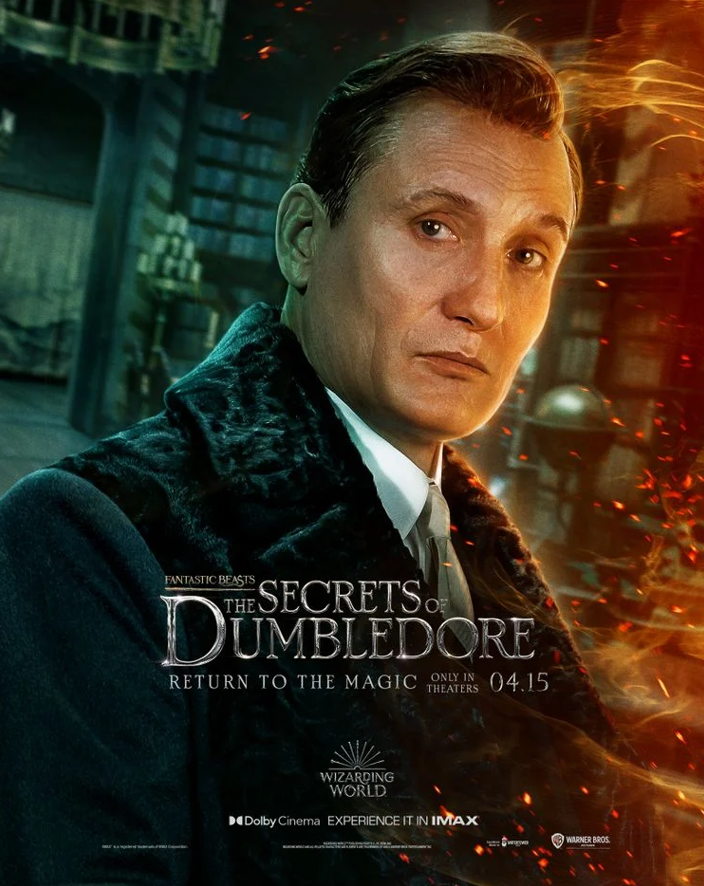 "Fantastik Canavarlar: Dumbledore'un Sırları"ndan Karakter Posterleri ...