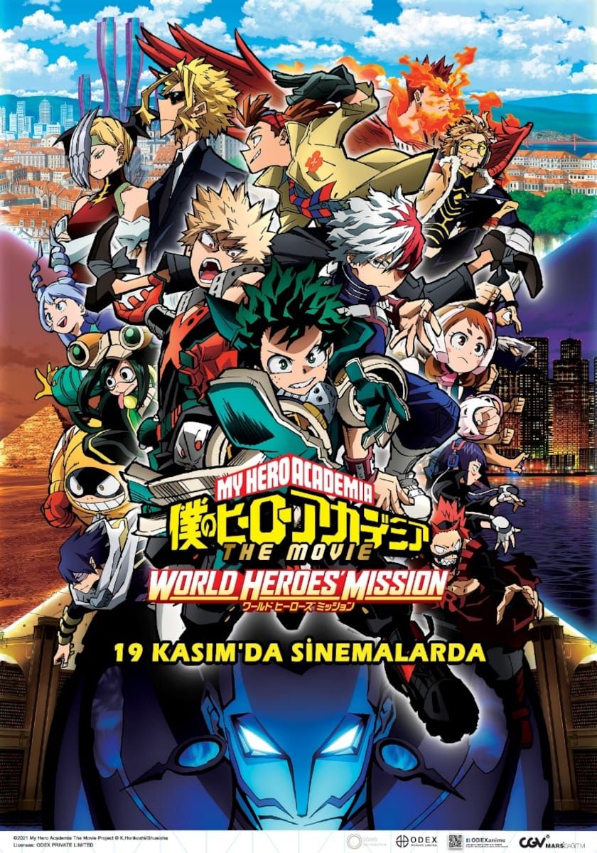 Boku no Hero Academia the Movie 3: World Heroes' Mission afiş - Afiş 28 - Boku No Hero Academia The Movie 3: World Heroes