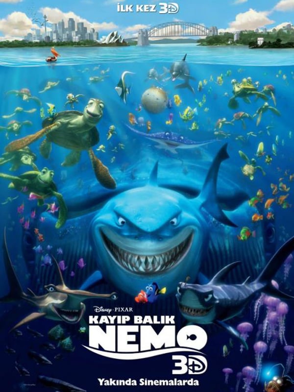 Kayip Balik Nemo 3d Filmi En Yeniler Yorumlar Beyazperde Com