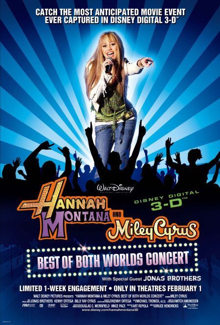 Hannah Montana Miley Cyrus Best Of Both Worlds Concert Tour Filmi Icin Benzer Filmler Beyazperde Com