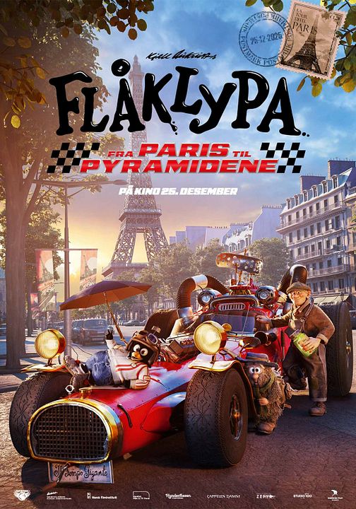 Ralli: Süper Yarışçılar Paris Piramitler Yolu : Afiş