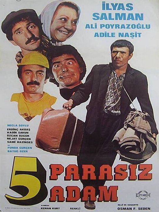 Beş Parasız Adam : Afiş