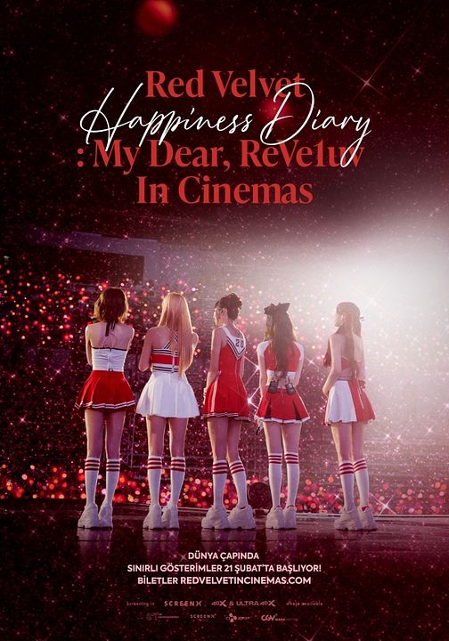 Red Velvet Happiness Diary: My Dear, ReVe1uv In Cinemas : Afiş