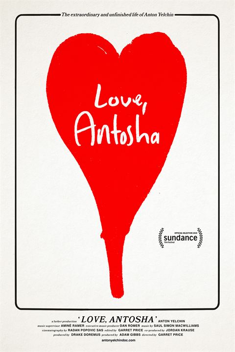Love, Antosha : Afiş