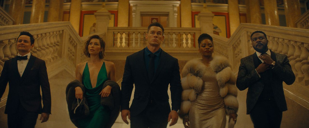 Matchbox The Movie : Fotoğraf Jessica Biel, Arturo Castro (XII), Sam Richardson, Teyonah Parris, John Cena