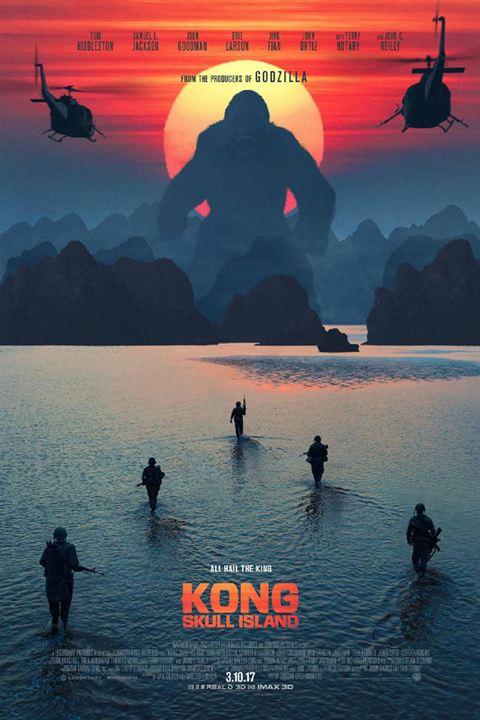 Kong: Kafatası Adası : Afiş