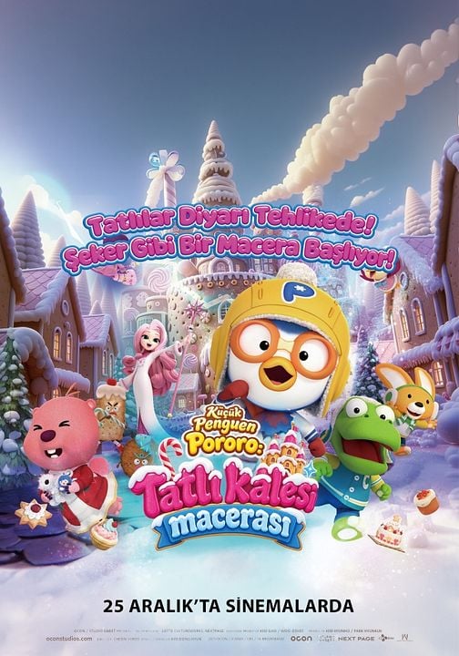 Küçük Penguen Pororo: Tatlı Kalesi Macerası : Afiş