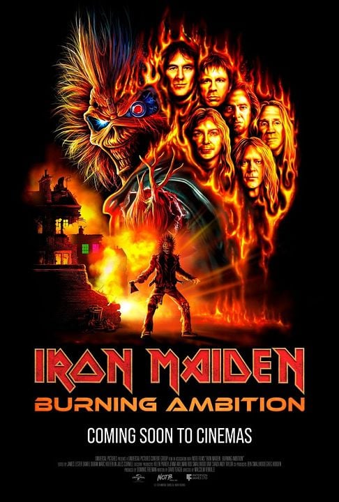 Iron Maiden: Burning Ambition : Afiş