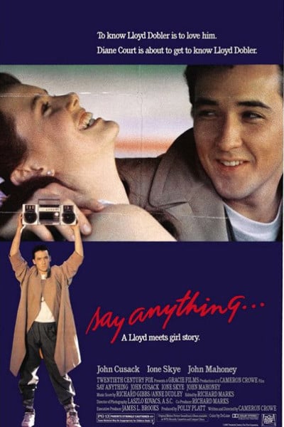 Say Anything... : Afiş