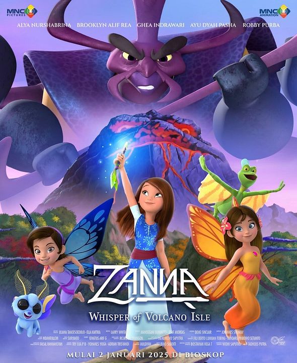 Zanna: Whisper of Volcano Isle : Afiş