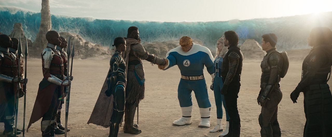 Avengers: Doomsday : Fotoğraf Ebon Moss-Bachrach, Sebastian Stan, Vanessa Kirby, Letitia Wright, Hannah John-Kamen, Winston Duke, Danny Ramirez