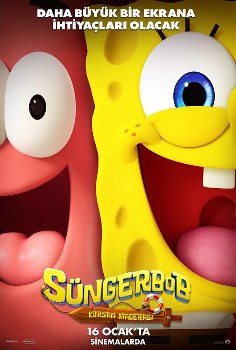 Süngerbob: Korsan Macerası : Afiş