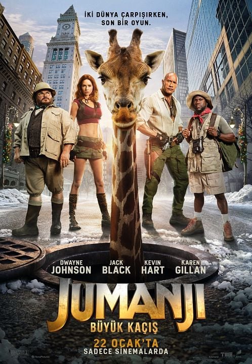 Jumanji: Büyük Kaçış : Afiş