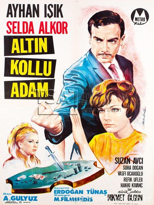 Altın Kollu Adam : Afiş