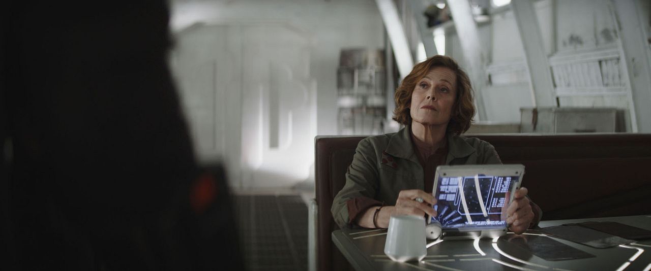Star Wars: Mandalorian ve Grogu : Fotoğraf Sigourney Weaver